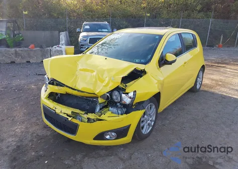 2016 Chevrolet Sonic Lt Auto from USA, damaged, VIN 1G1JC6SG8G4104479